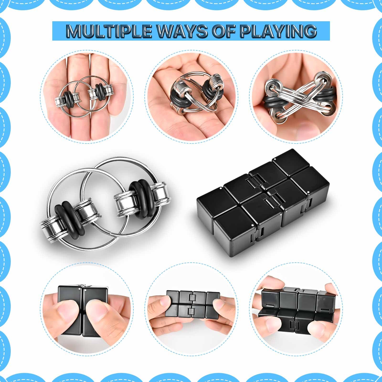 Dr.Kbder 5PC Fidget Toys Adults Set Fidgets for Classroom Must Ha - Dr.Kbder Official Product View 4