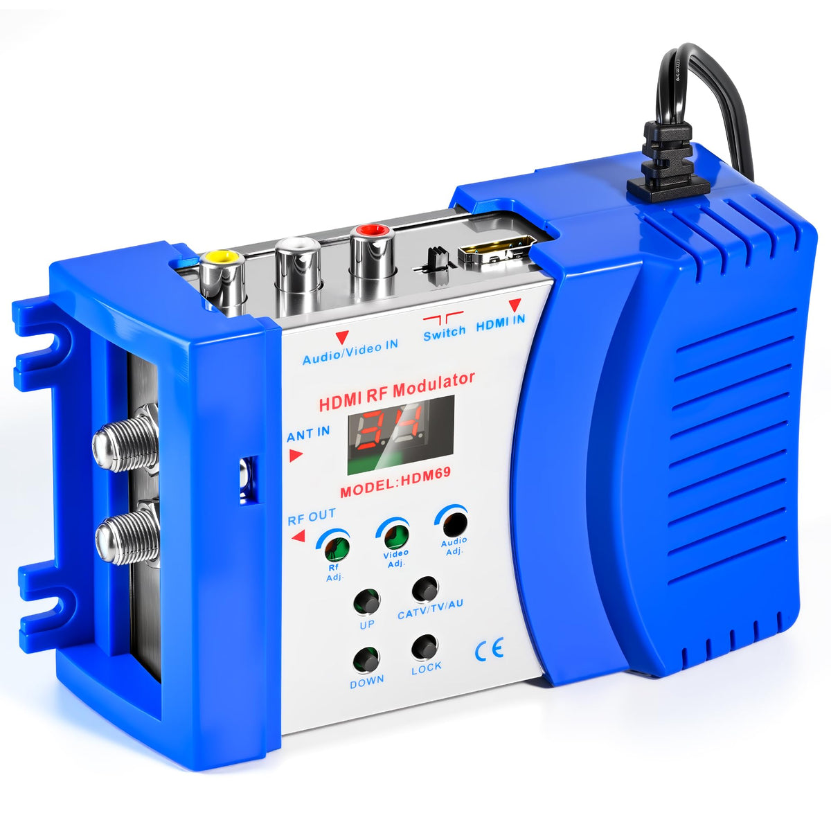 HDMI to RF Modulator VHF UHF AV to RF Coaxial Converter CVBS - RQG Official Imagery - 1