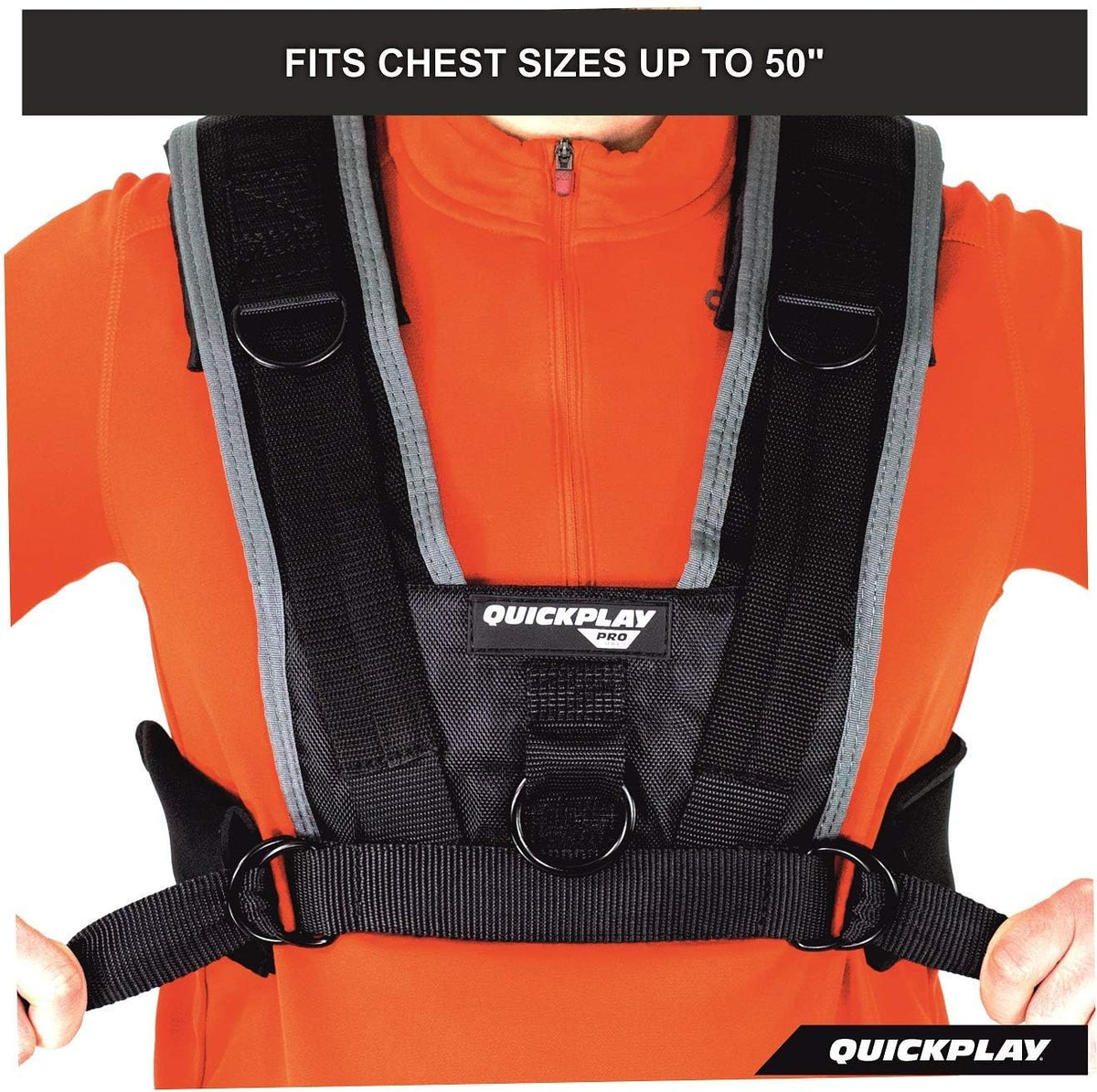 QUICKPLAY PRO Pulling Harness for Sled Resistance Training - QUICKPLAY Official Imagery - 8