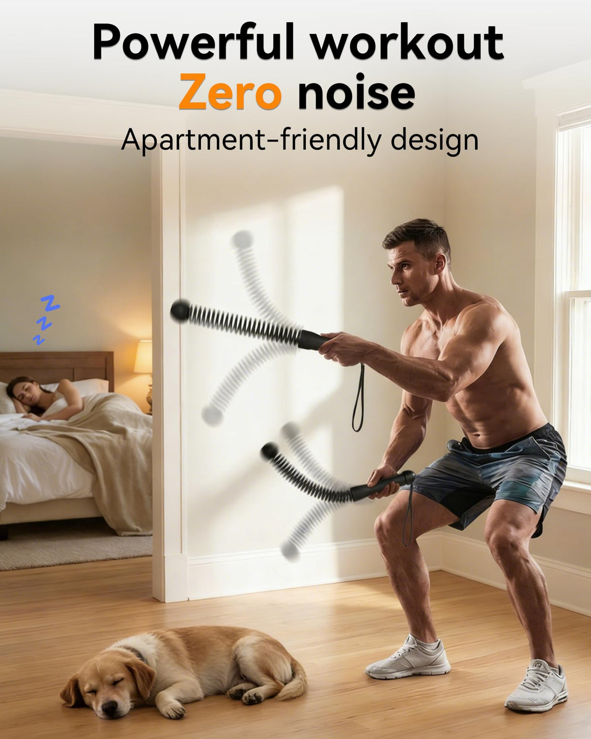Weighted Ropeless Battle Ropes Cordless Battle Ropes - cuspla Official Imagery - 5