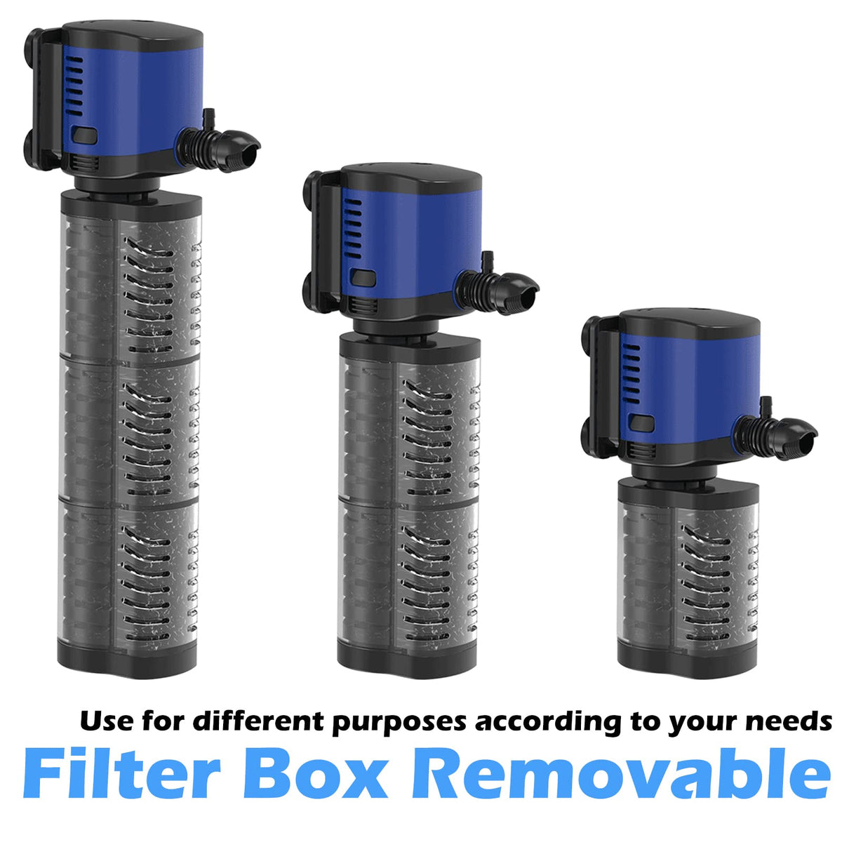 Fish Tank Filter Powerful 400GPH for 75 200 Gallon Large - TARARIUM Official Imagery - 8