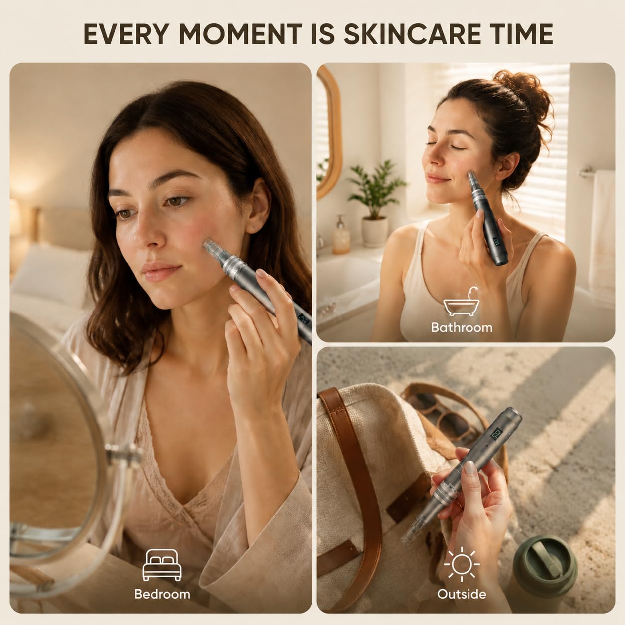 Dr Pen M8 Microneedling Pen with 20 Cartridges for Home Use - Nurself Official Imagery - 7