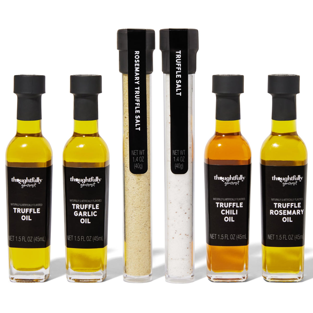 Truffle Salt Olive Oil Gift Set Gourmet Tasting Collection - Thoughtfully Official Imagery - 3
