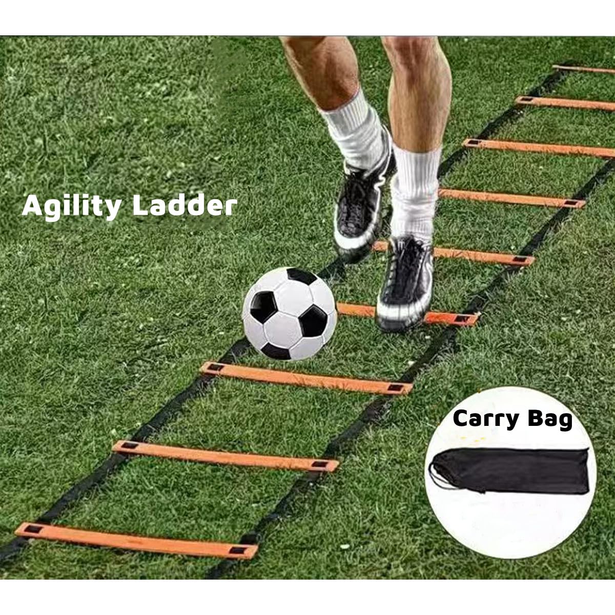 20ft Sports Agility Ladder Agility Training Equipment for - XINXIANG Official Imagery - 6