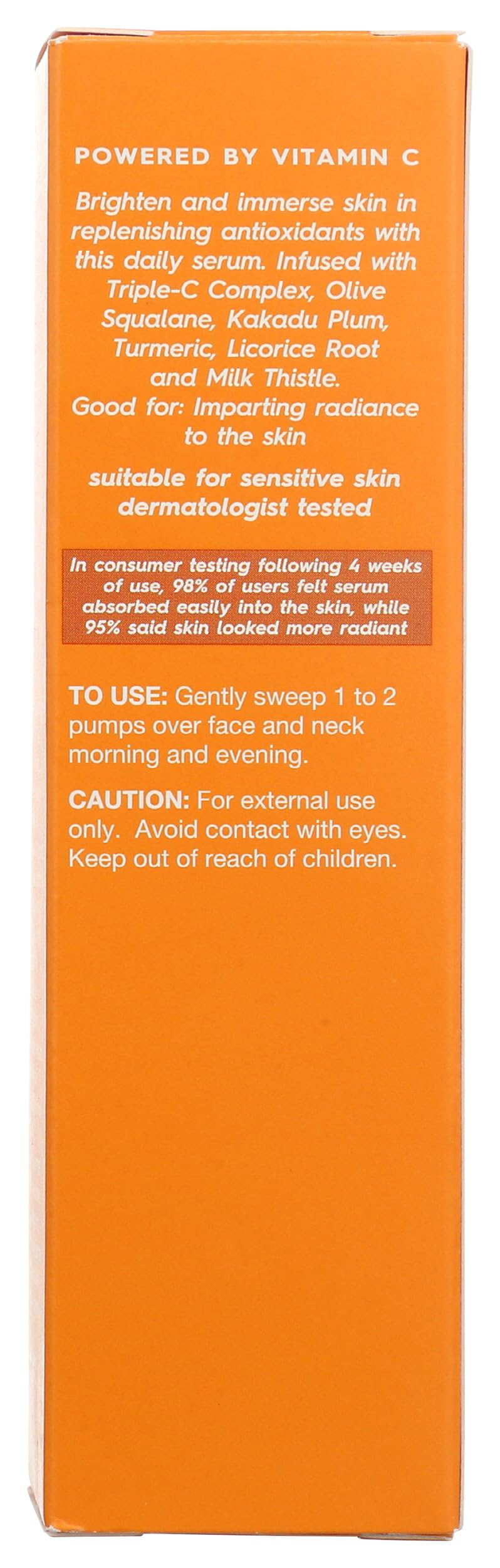 Avalon Organics Radiance Serum with Vitamin C - Avalon Organics Official Product View 3