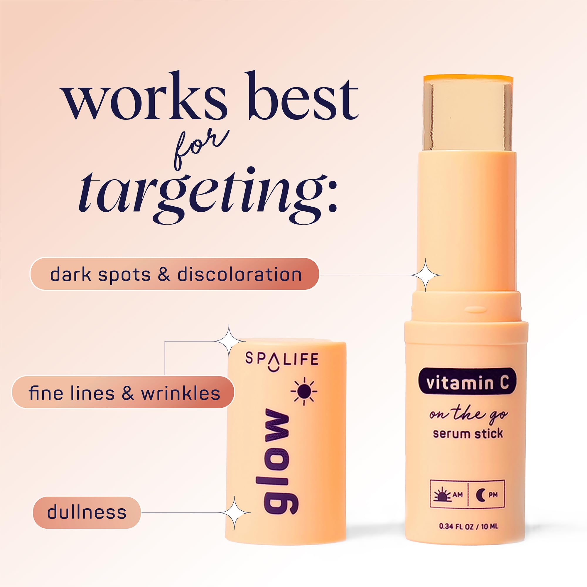 SpaLife Beauty Glow Vitamin C Serum Stick 2 Pack - SpaLife