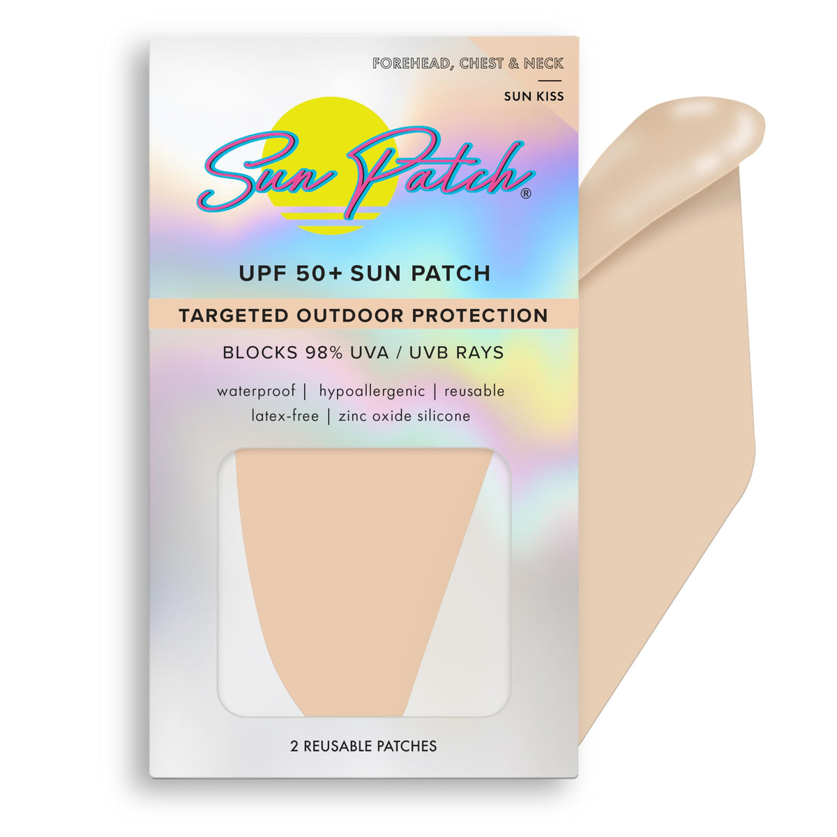 Sun Patch Reusable Forehead and Neck Sunblock Patches - Sun Patch Official Imagery - 2