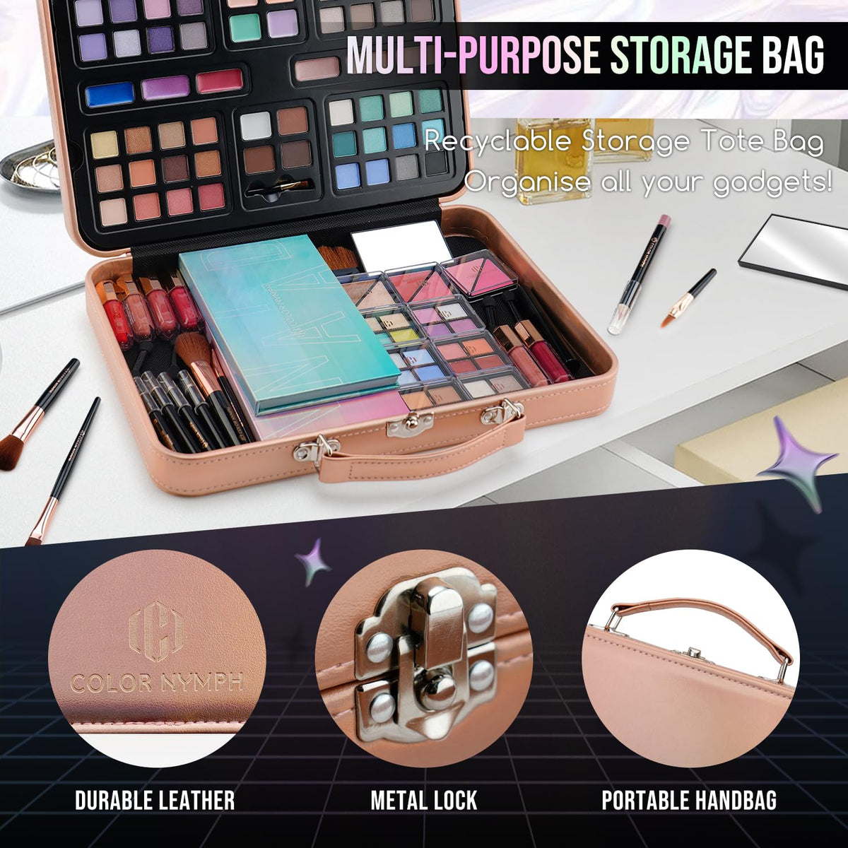 Color Nymph Makeup Kit For Girls Full Makeup Set Women - Color Nymph Official Imagery - 7