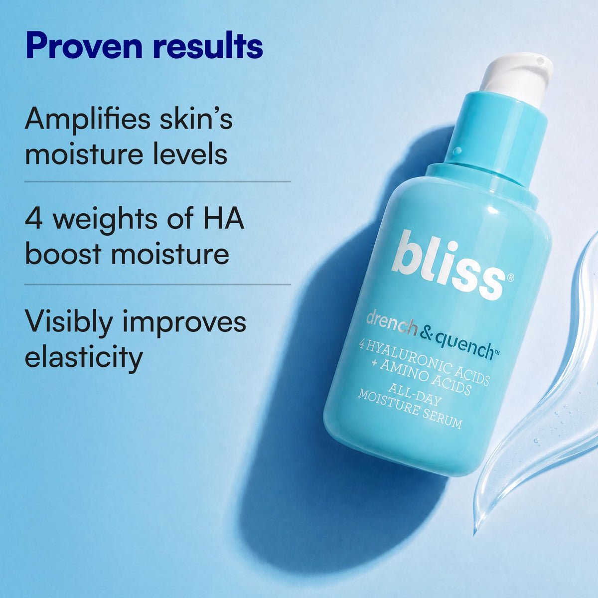 Bliss Drench Quench Hyaluronic Acid Hydrating Serum - Bliss Official Imagery - 7