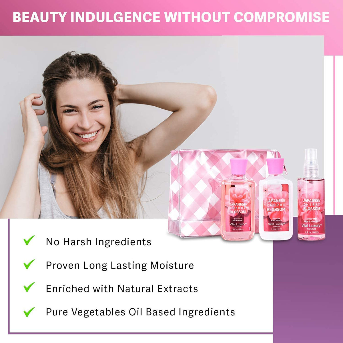 Bath and Body Care Travel Set - Vital Luxury Official Product Imagery - 8