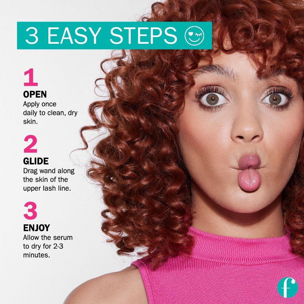 fLASH Eyelash Serum for Longer Looking Natural Lashes - FLASHSERUM Official Imagery - 3