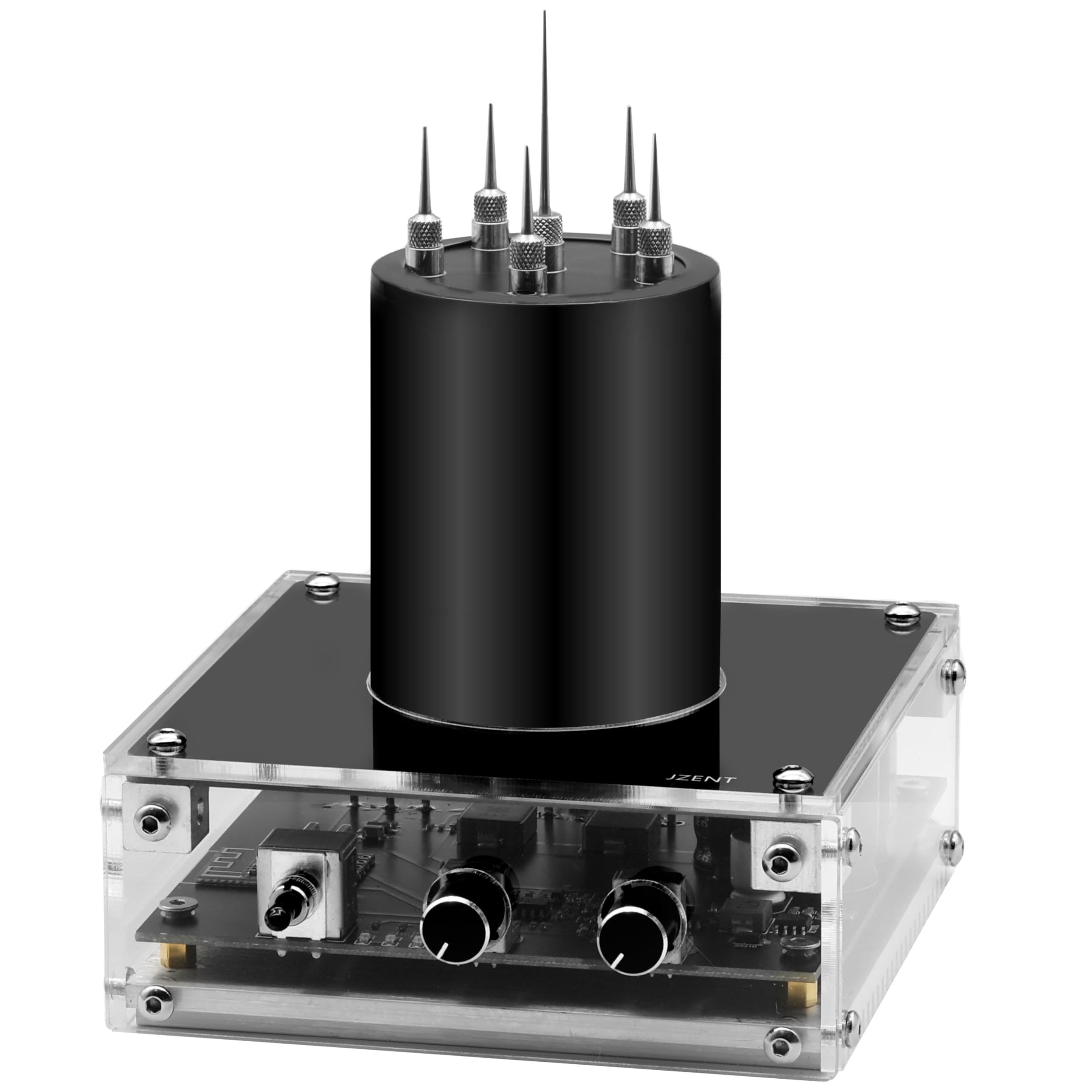 JZENT Bluetooth Music Tesla Coil SSTC Wireless Transmission Model JE-1 - View 1