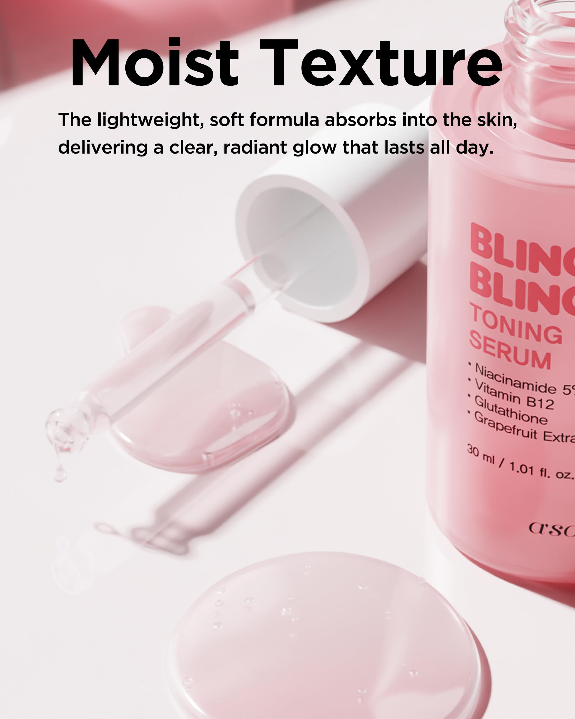 A'SOME Bling Bling Toning Serum Korean Advanced Facial Serum - SAIMDANG