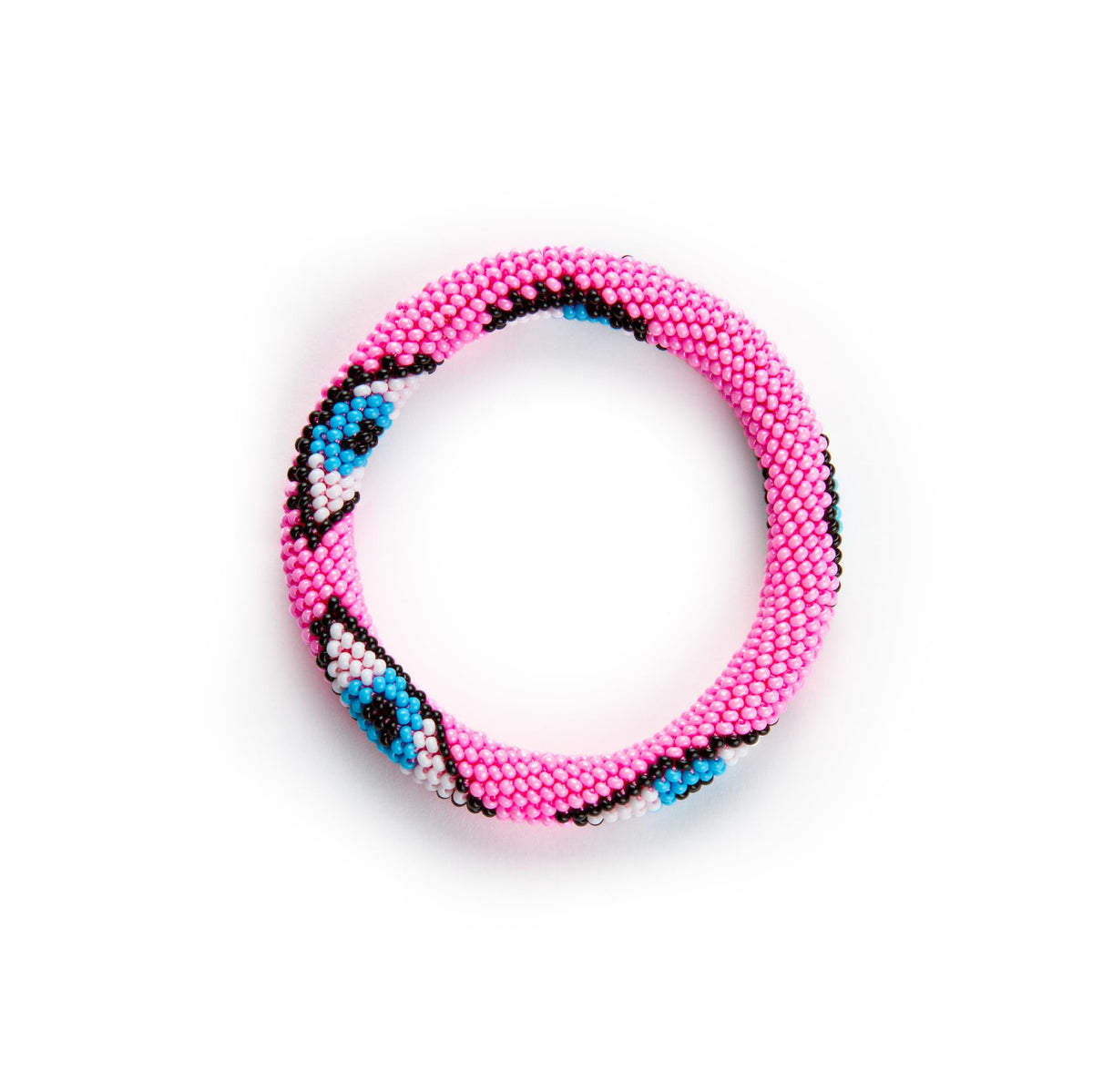 Evil Eye Protection Bangle Bracelet Bohemian Stackable - NAZ COLLECTION Official Imagery - 1
