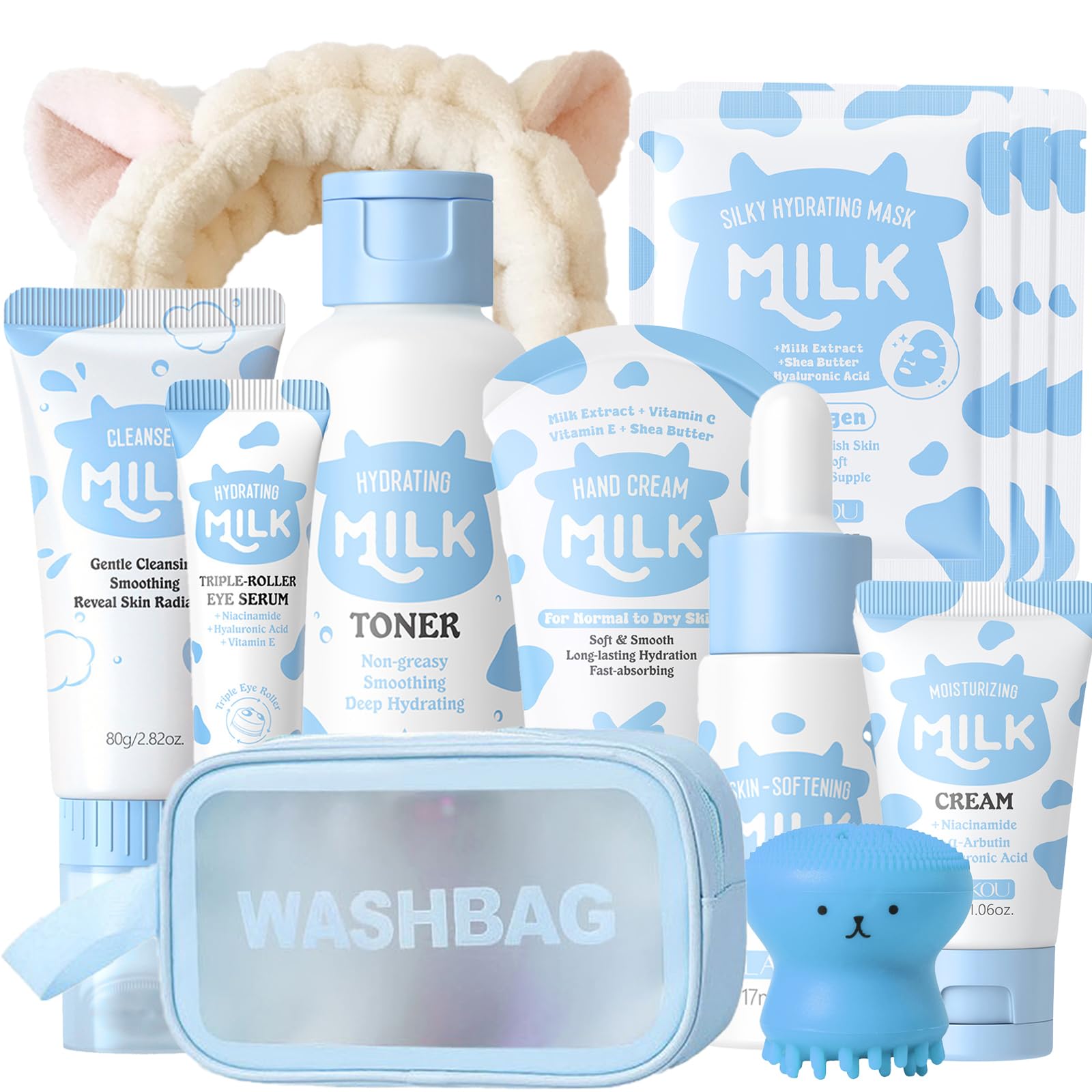 Milk Skin Care Gift Set Girls Skin Care For Kids Age 8-12 - - Product Imagery