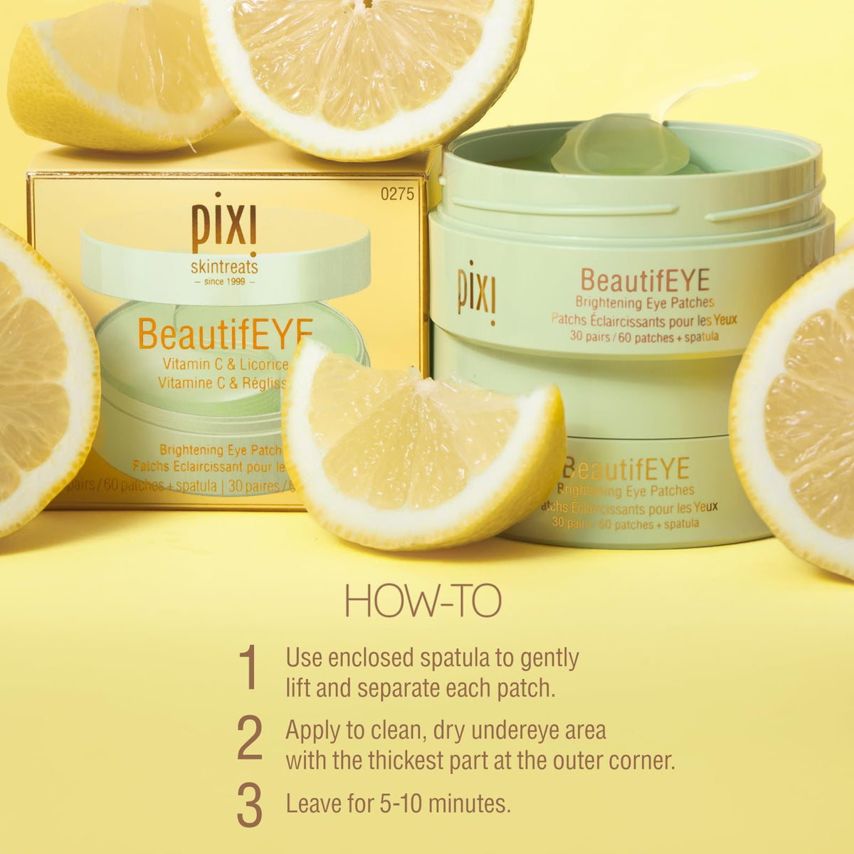 Pixi BeautifEYE Hydrogel Under Eye Patches - Pixi Official Product Imagery - 7