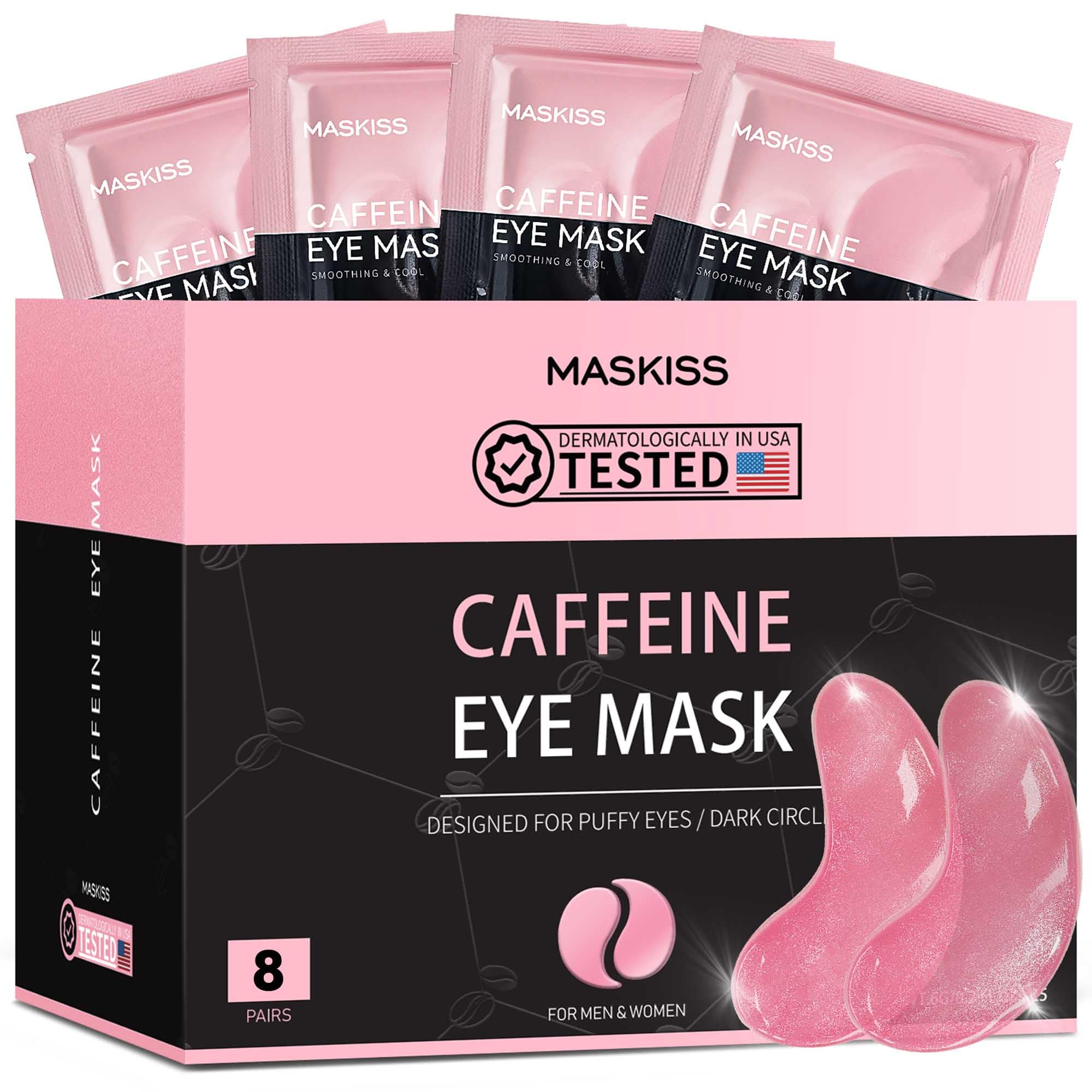Maskiss 24k Gold Under Eye Patches (50 Pairs), eye mask, - Maskiss