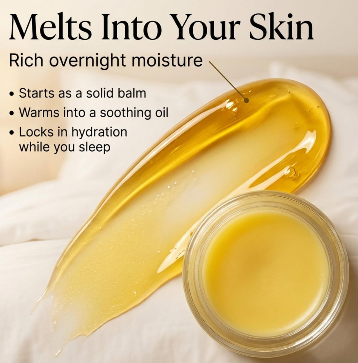Queen Bee Organic Under Eye Cream for Dark Circles Wrinkles - Vivid Health Nutrition Official Imagery - 4