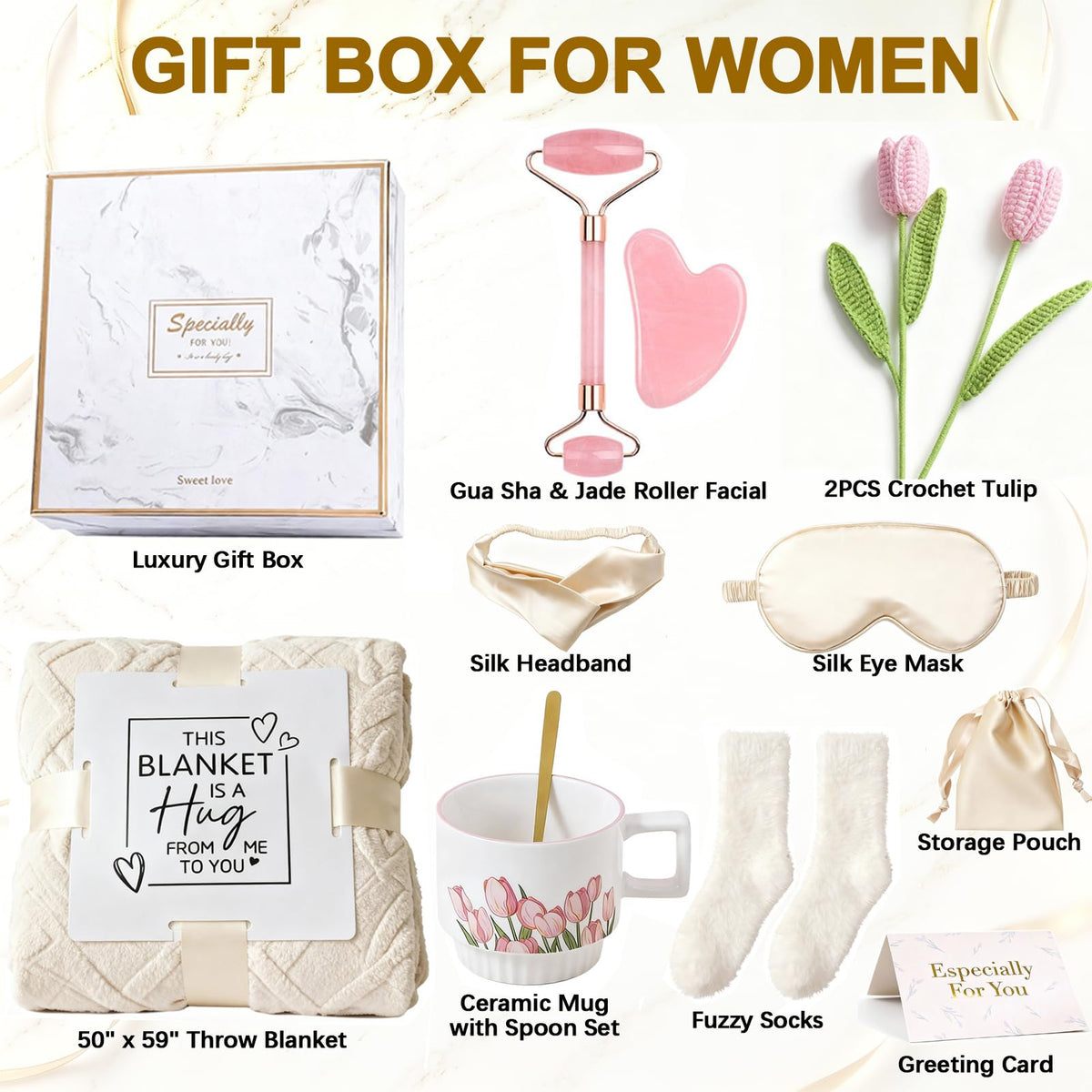 Birthday Gift Boxes for Women Get Well Soon Gift Basket - KCKLYY Official Imagery - 4