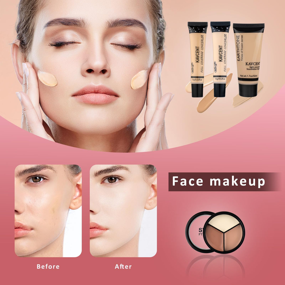Makeup Set Makeup Kit for Women Full Kit Makeup Sets for - KAVCENT Official Imagery - 6