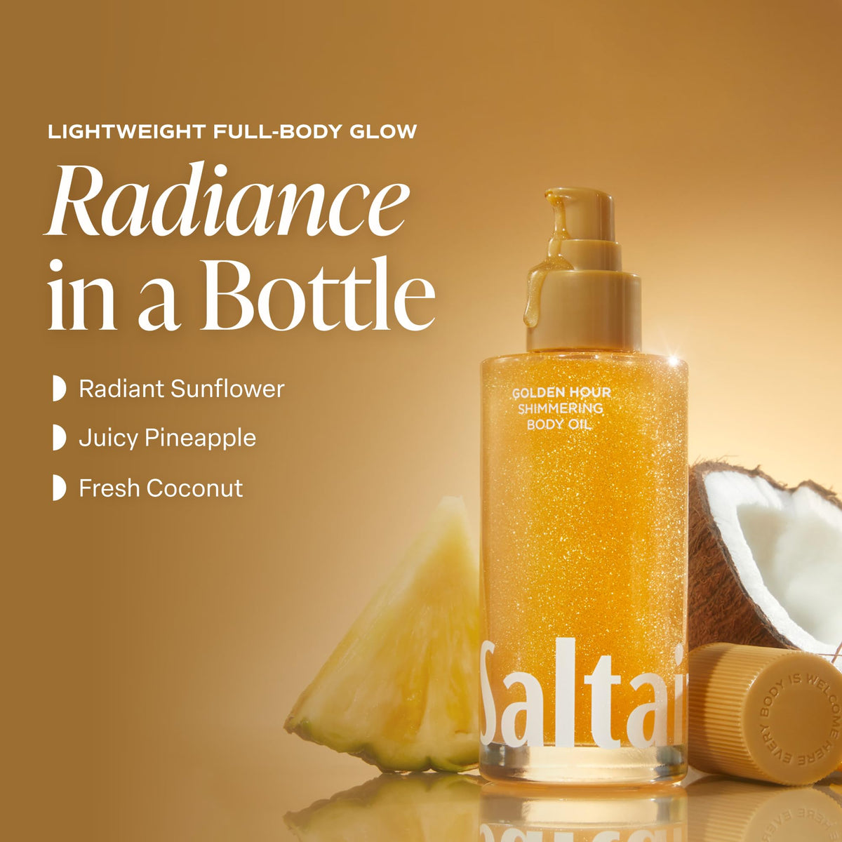 Saltair Shimmering Body Oil - Saltair Official Product Imagery - 3