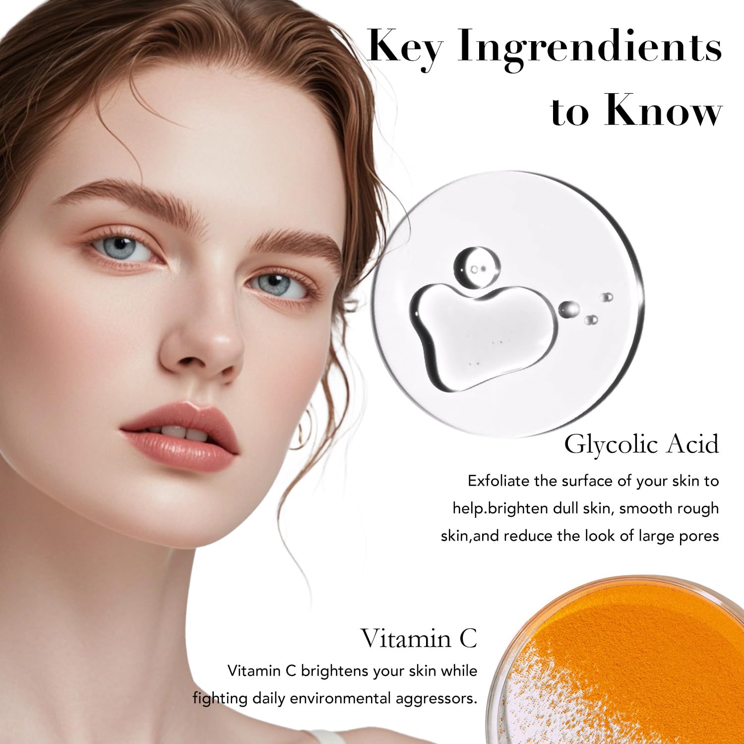 Daily Essential Skincare Set, Glycolic Acid+Vitamin C Facial - AM AROMANTRA