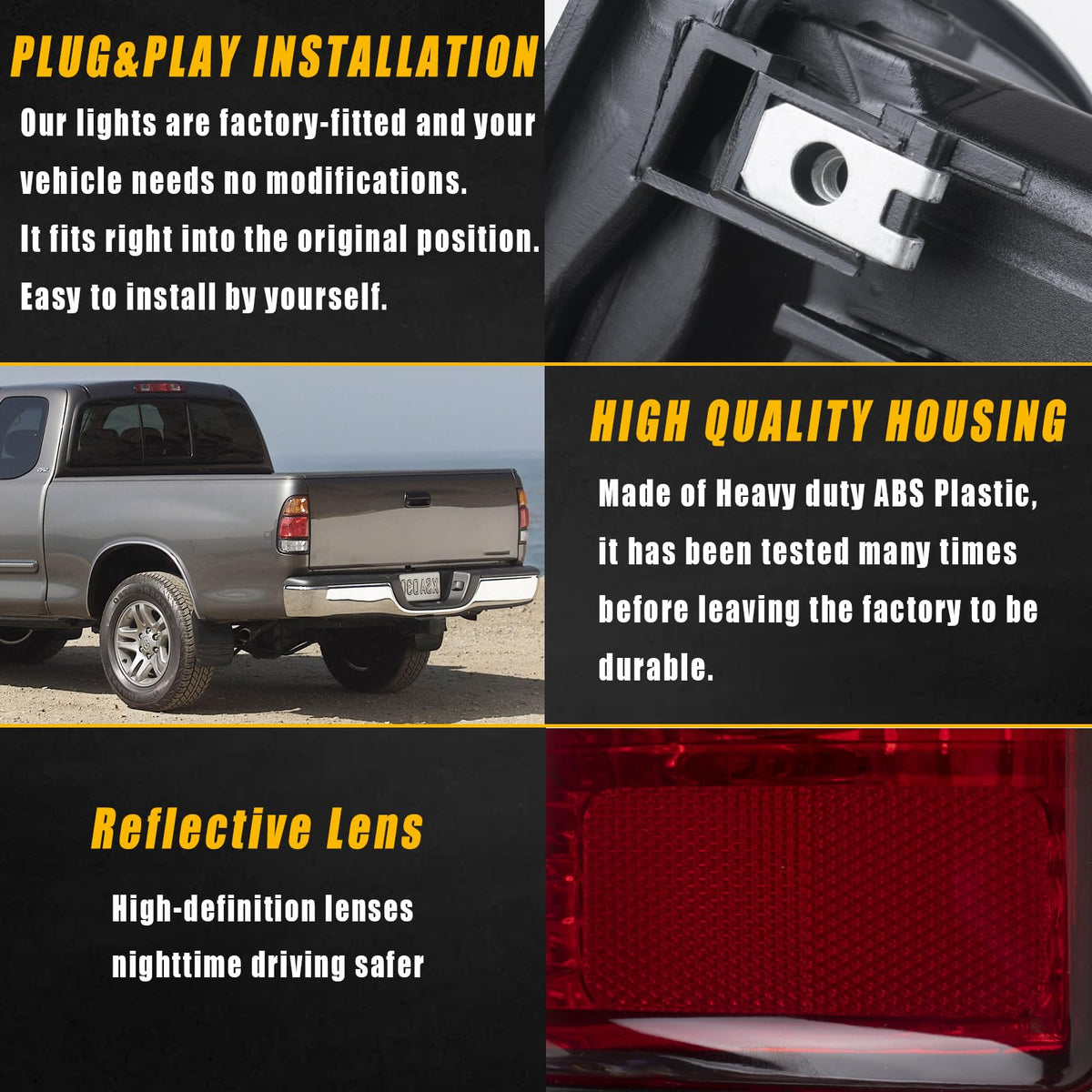 Boine Right Passenger Side Tail Light Compatible With 2000 - Boine Official Imagery - 5