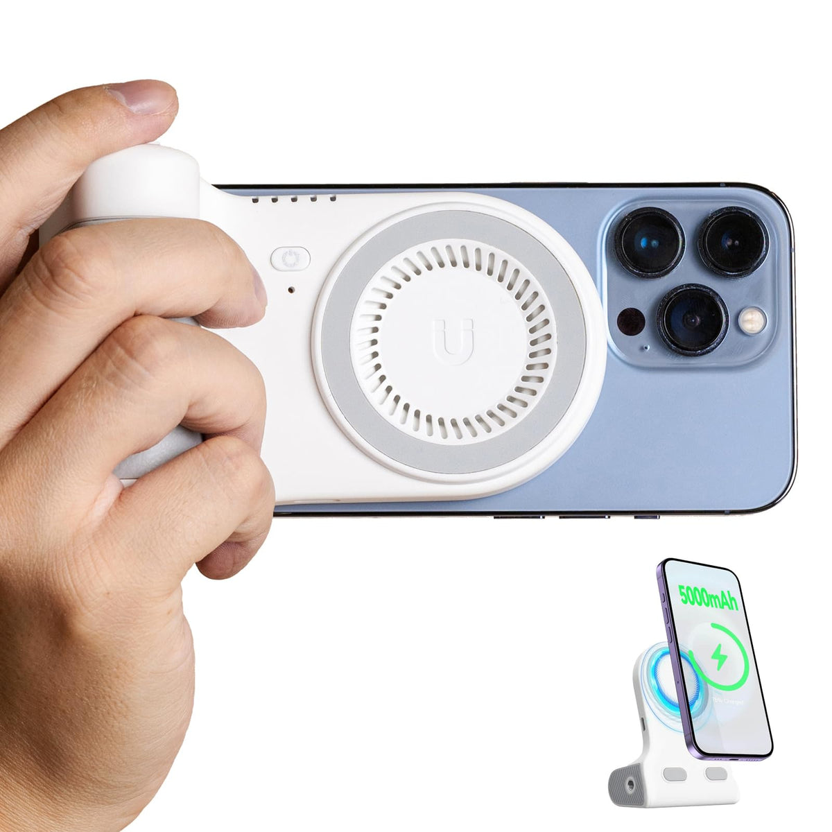 KraftGeek Magnetic Phone Stand Camera Grip for iPhone - KraftGeek Official Imagery - 1