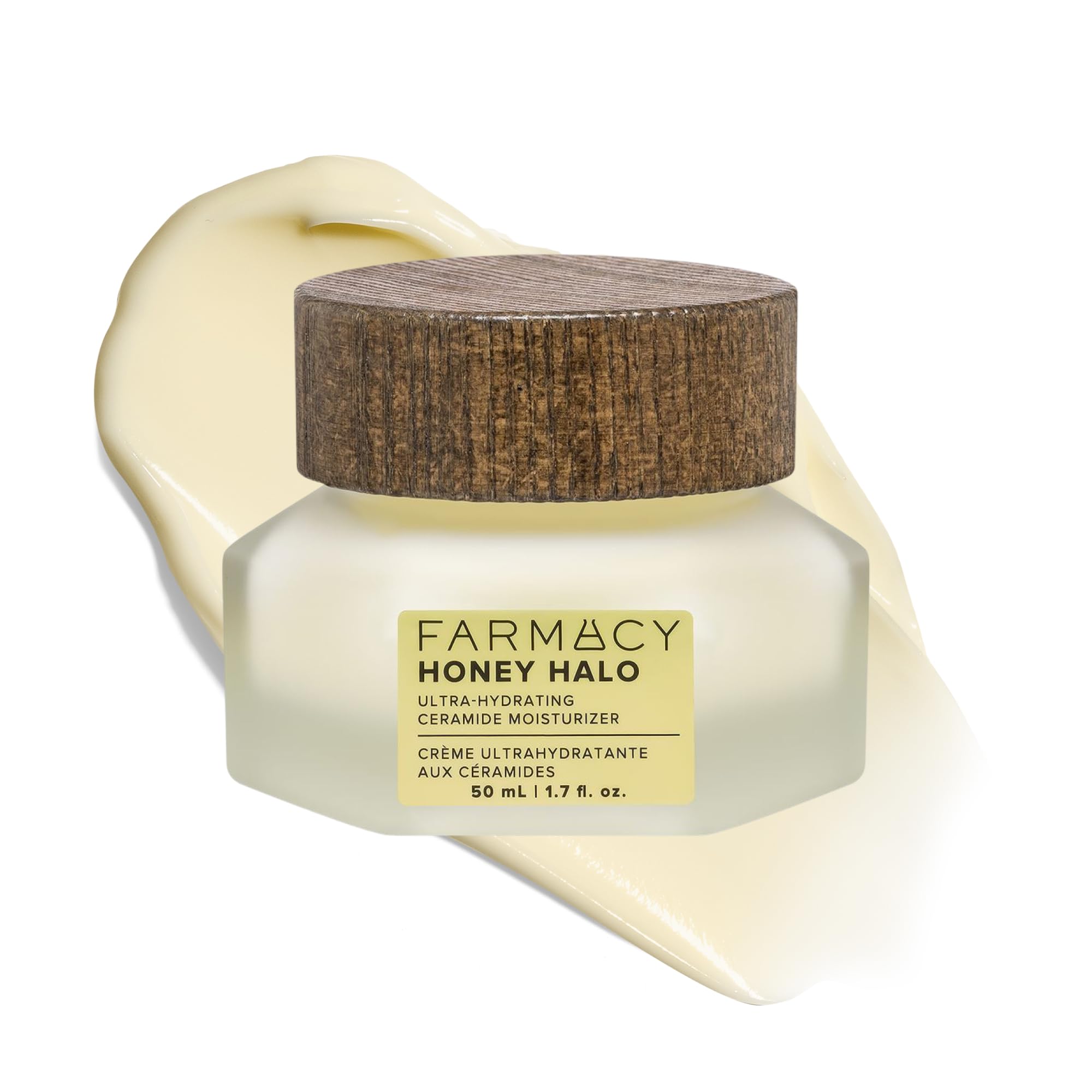 Farmacy Ceramide Face Moisturizer - Honey Halo Ultra Hydrating - Product Imagery