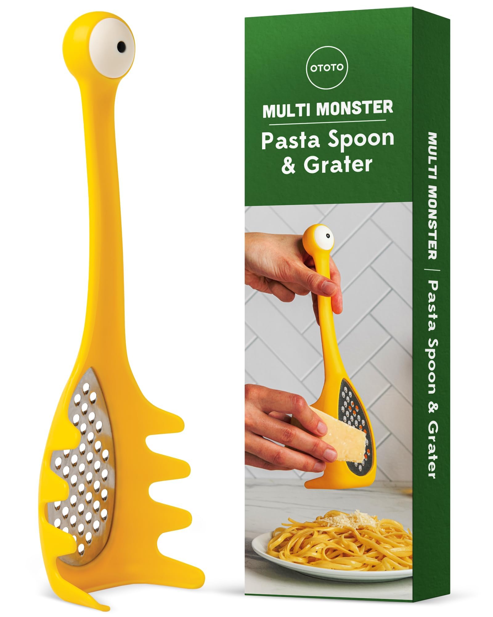 OTOTO Pasta Spoon & Spaghetti Spoon - Cooking Gadgets, Cooking Gifts, - View 1