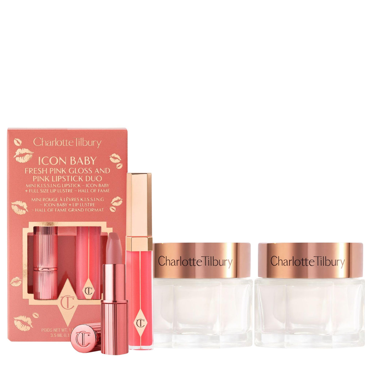 Charlotte Tilbury Magic Cream Duo with Icon Baby Lip Set - Premium Selection Official Imagery - 2