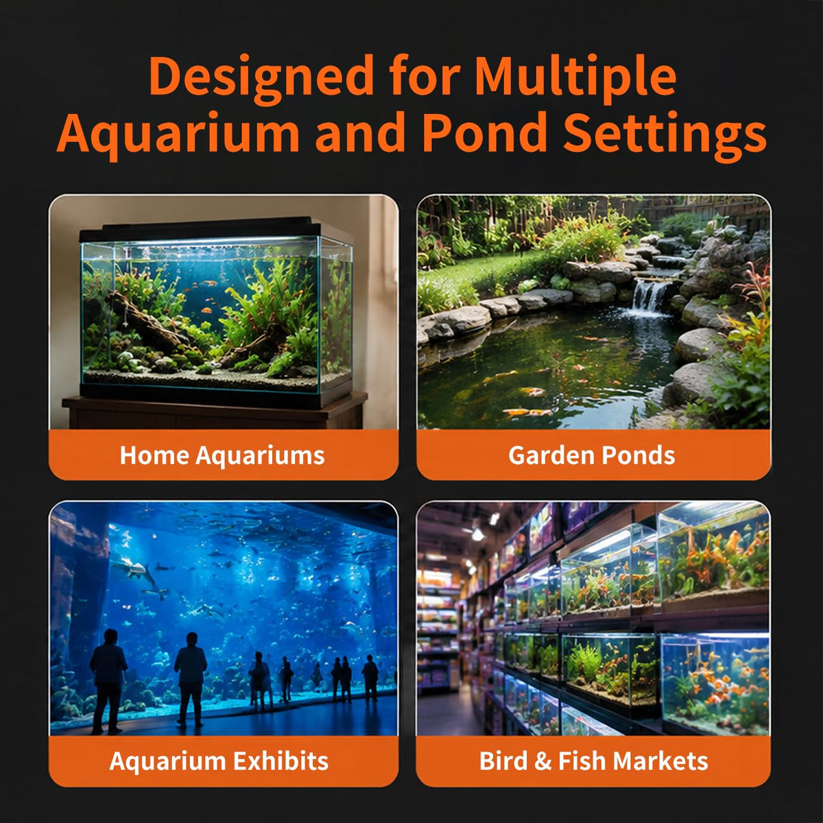 External Canister Filter Ultra Quiet Aquarium Water - Ceveyu Official Imagery - 3