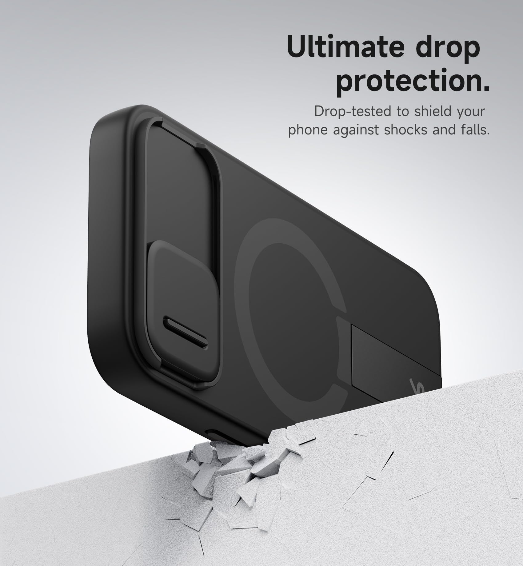 SURITCH for iPhone 17e 16e Case with Magnetic Camera Slide - SURITCH Official Imagery - 8