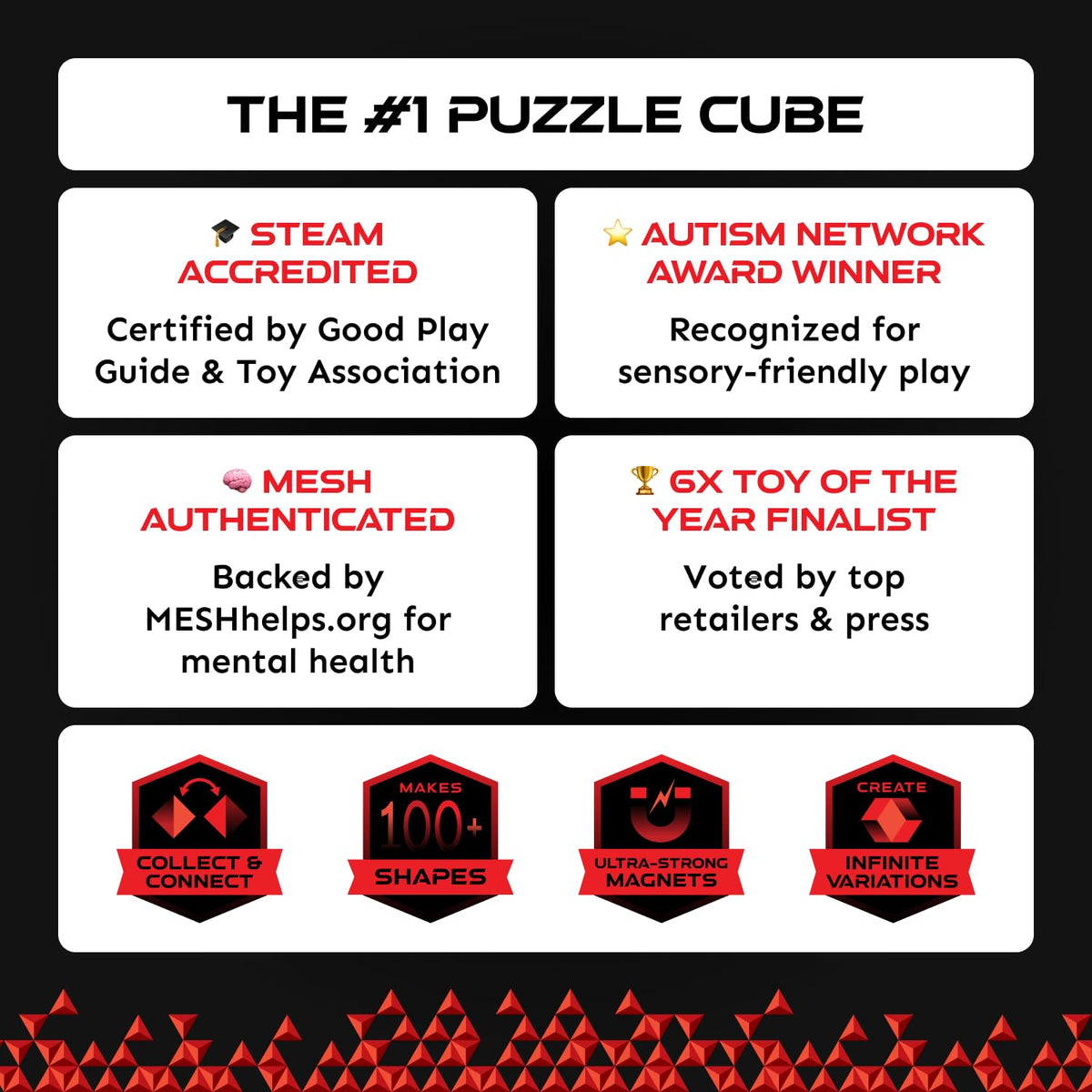 Shashibo DODECA Magnetic Puzzle Cube Stress Relief Fidget - Shashibo Official Imagery - 8
