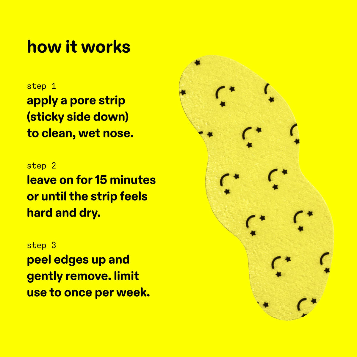 Starface Deep Cleansing Blackhead Remover Nose Pore Strips - Starface World Official Product Imagery - 4