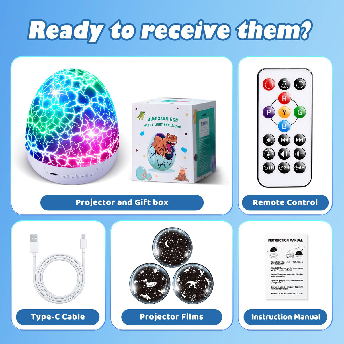 Ocean Baby Night Light Projector Sensory Toys for 1 2 3 4 5 - Staryou Official Imagery - 8