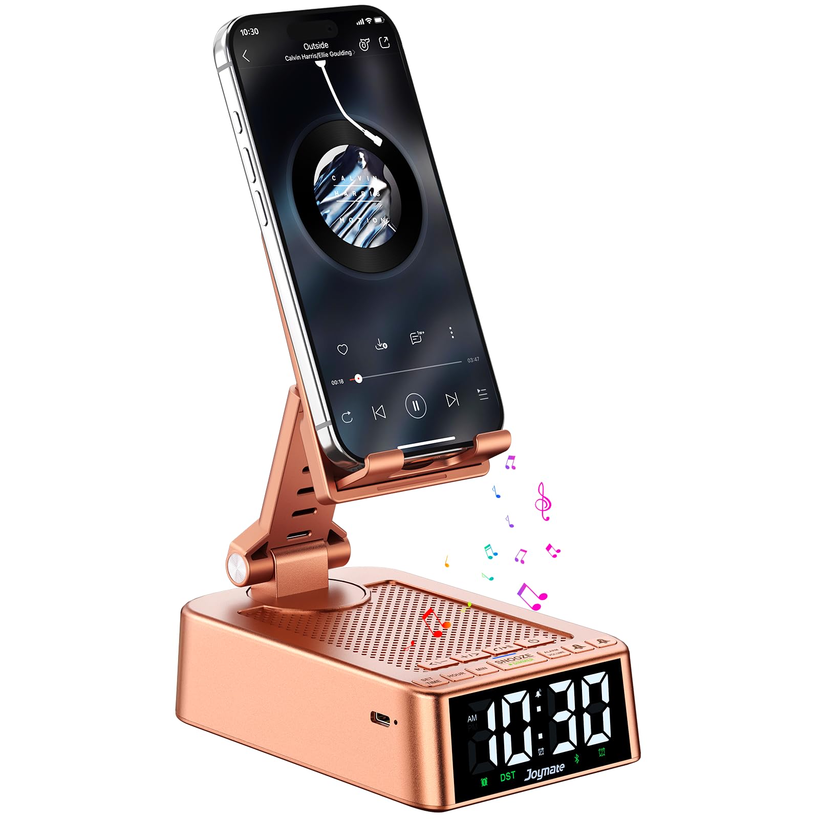 Joymate Gifts for Men Women, Phone Stand with Bluetooth Speaker 360° R - View 9