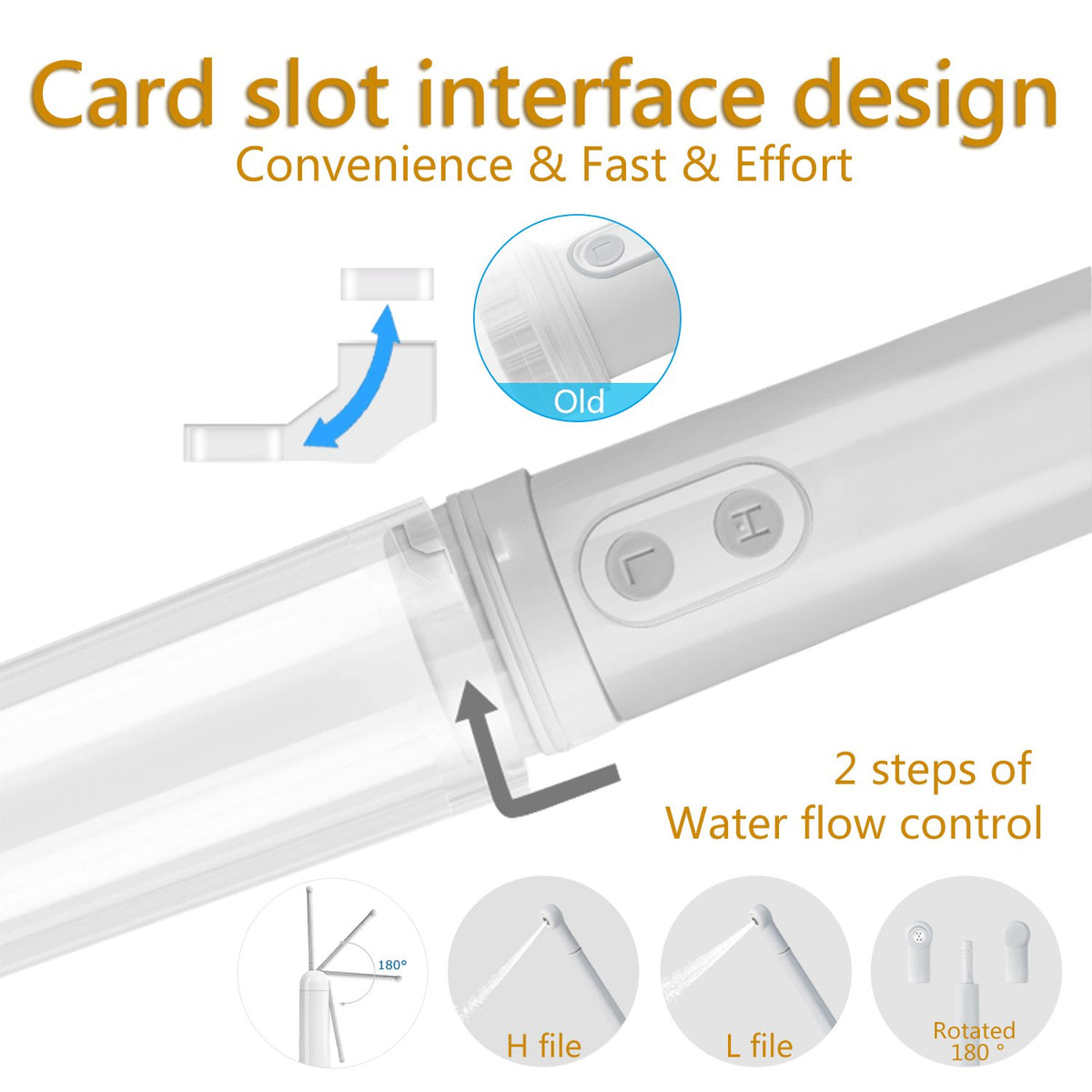Portable Travel Bidet by GUSTYLE IPX6 Waterproof Electric - GUSTYLE Official Imagery - 4