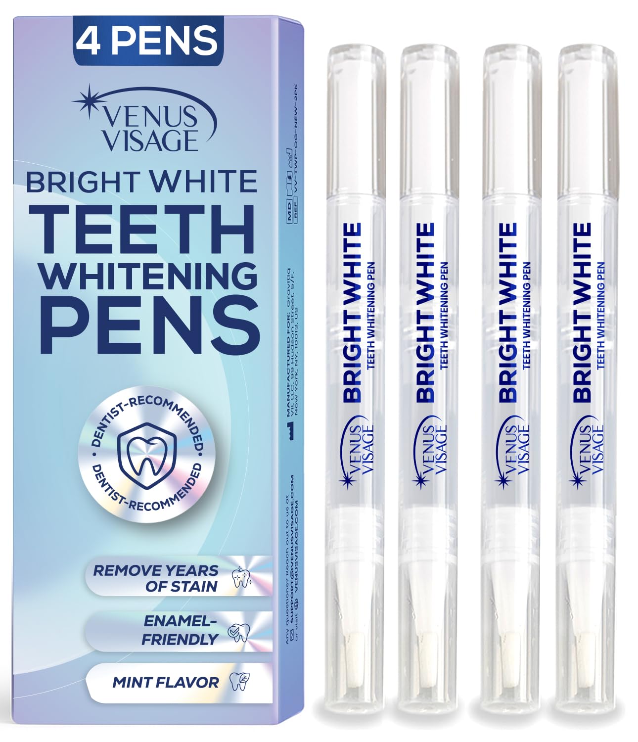 Venus Visage Teeth Whitening Pen and Tooth Polishing Kit   – Professio - View 9