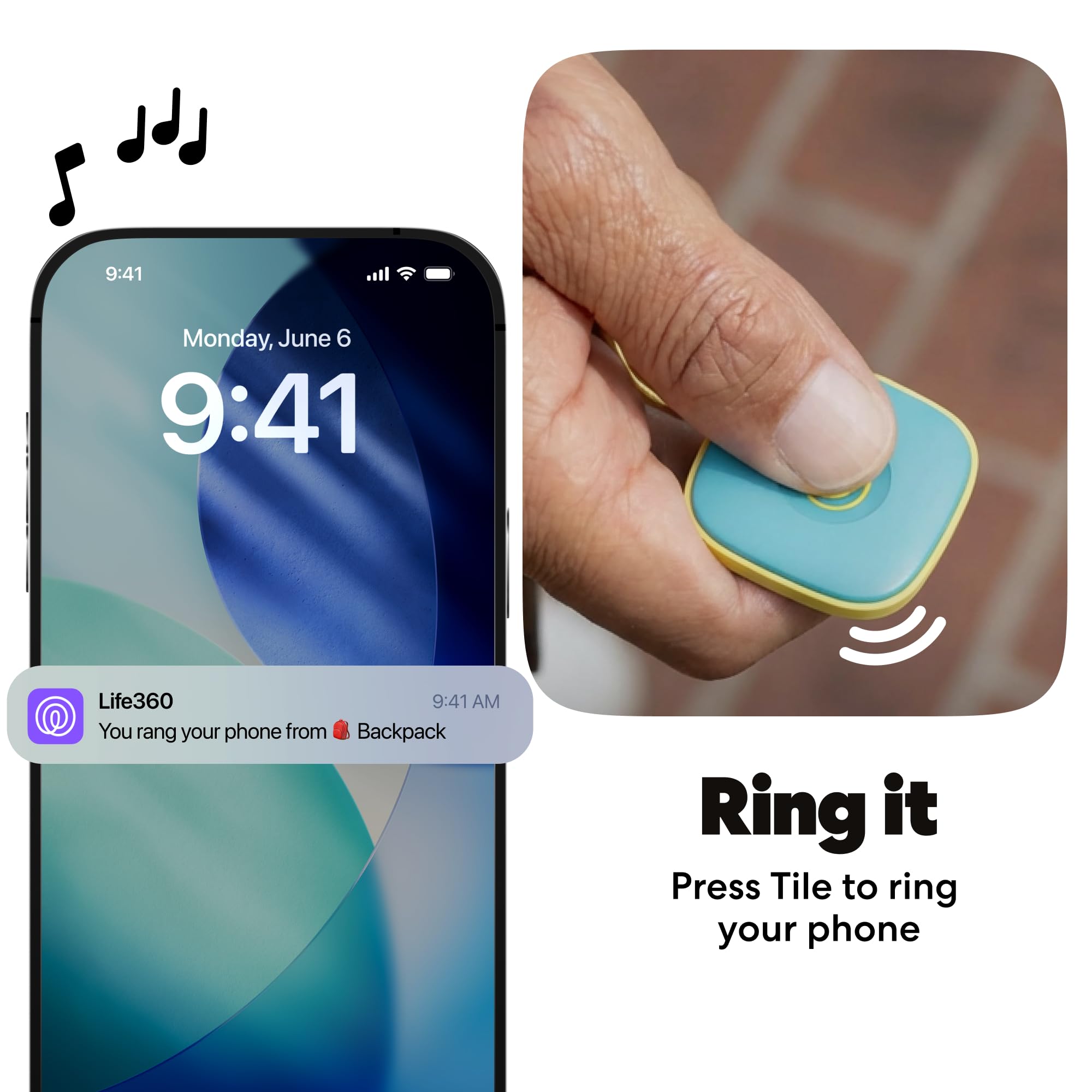 Life360 Tile - Bluetooth Tracker, Keys Finder and Item Locator for Key - View 5