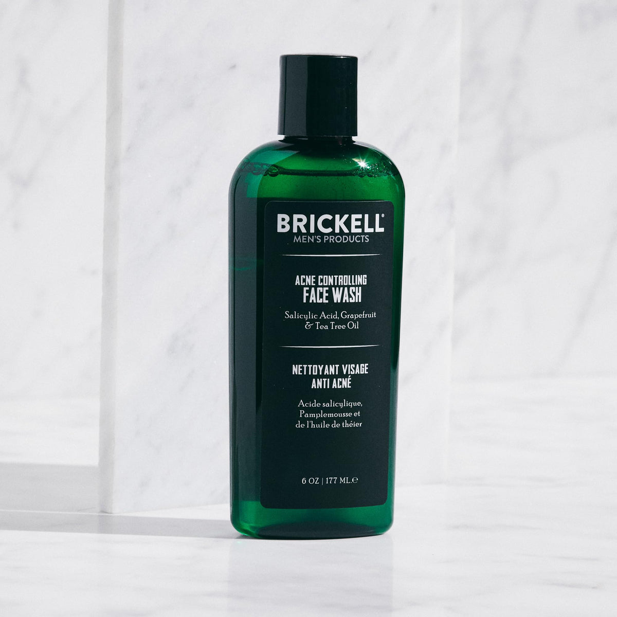 Brickell Men s Acne Face Wash for Men Acne Face Wash to - Brickell Men's Products Official Imagery - 3