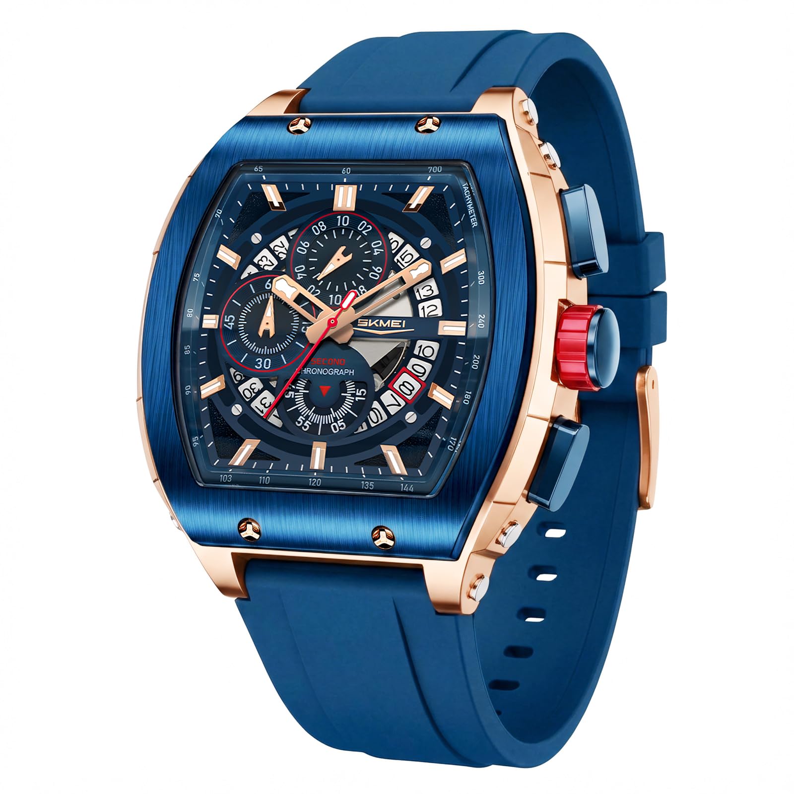 SKMEI Wrist Watches for Men Fashion Mens Big Face Analog Watch - Product Imagery