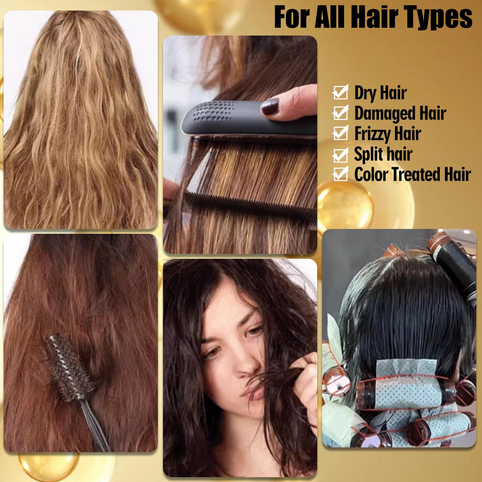 Layhomo Keratin Hair Treatment Serum Oil Capsules (40 Pcs)