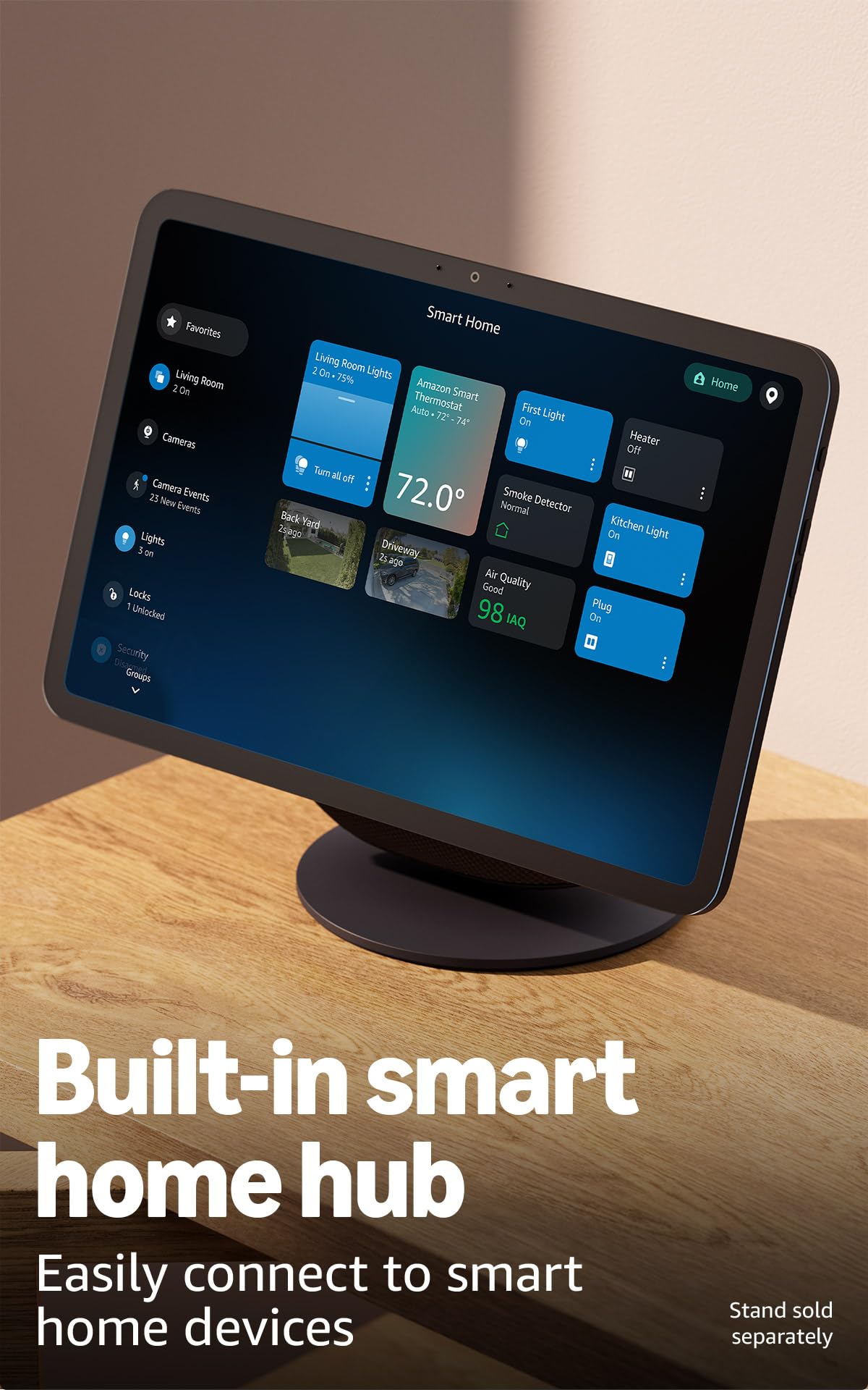 Amazon Echo Show 11  , Vibrant Full-HD 11" display with more view - Amazon Official Product View 5