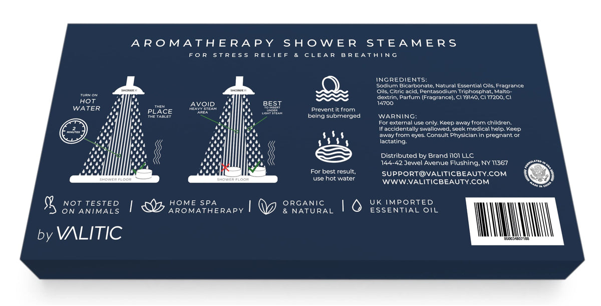 VALITIC Aromatherapy Shower Steamers Pods for Shower Spa - VALITIC Official Imagery - 6