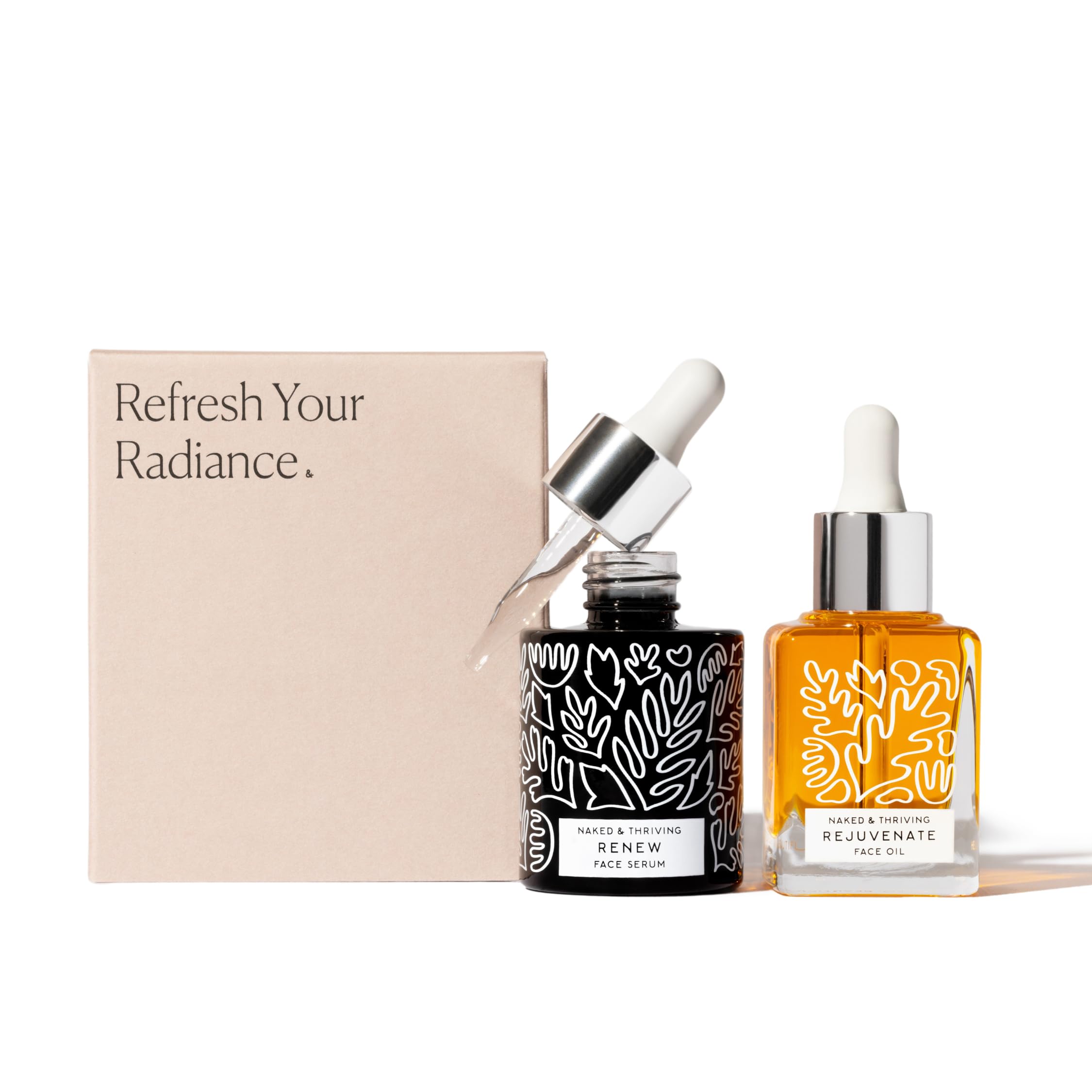 Naked & Thriving The Night Set - Renew Resurfacing Night Serum + Rejuve - Naked & Thriving Official Product View 2