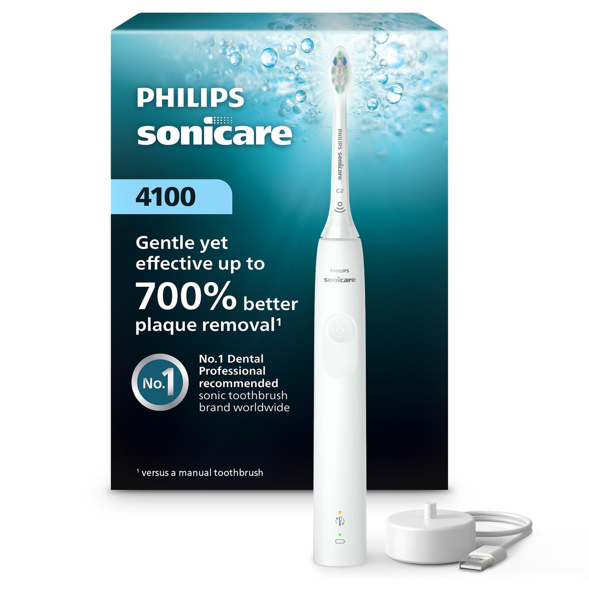 Philips Sonicare 4100 Rechargeable Electric Toothbrush 1 - Philips Sonicare Official Imagery - 1