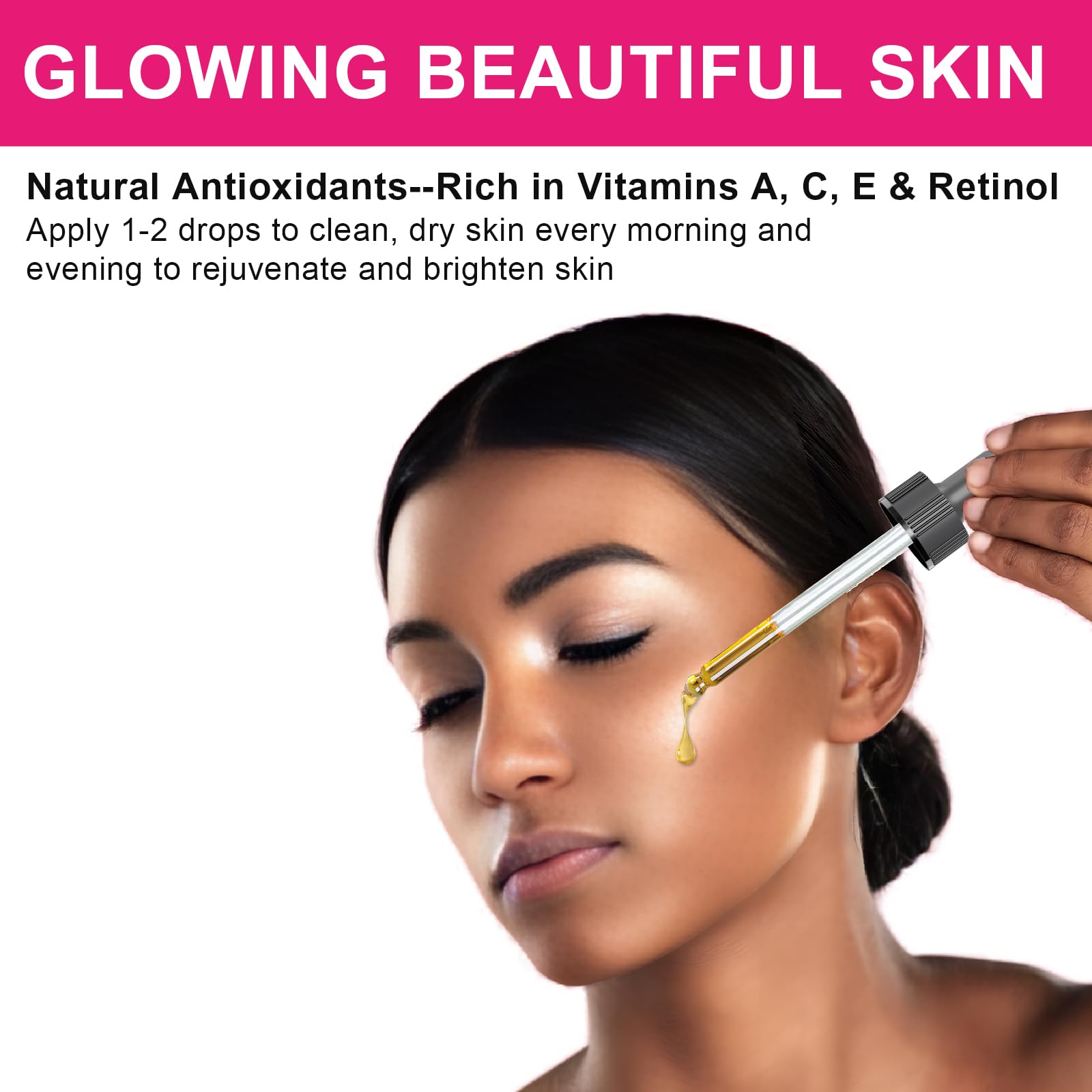 MMPANG Organic Rosehip Seed Oil for Face, USDA Certified, Cold Pressed - MMPANG Official Product View 4