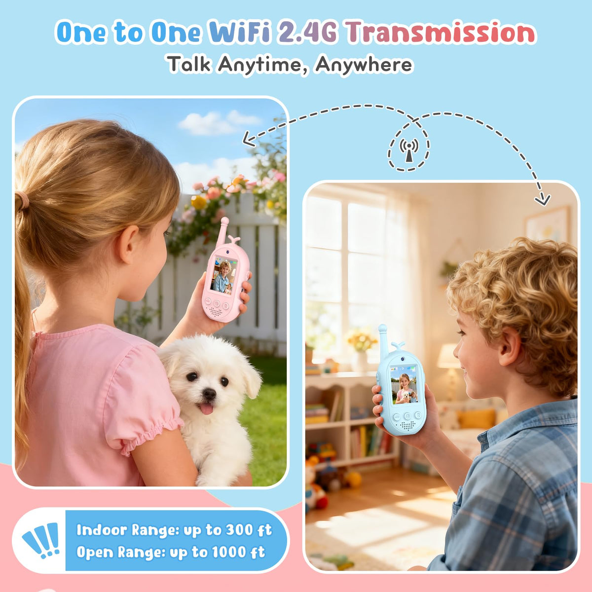 Video Walkie Talkies for Kids Kids Walkie Talkies with - Ralgevu Official Imagery - 4