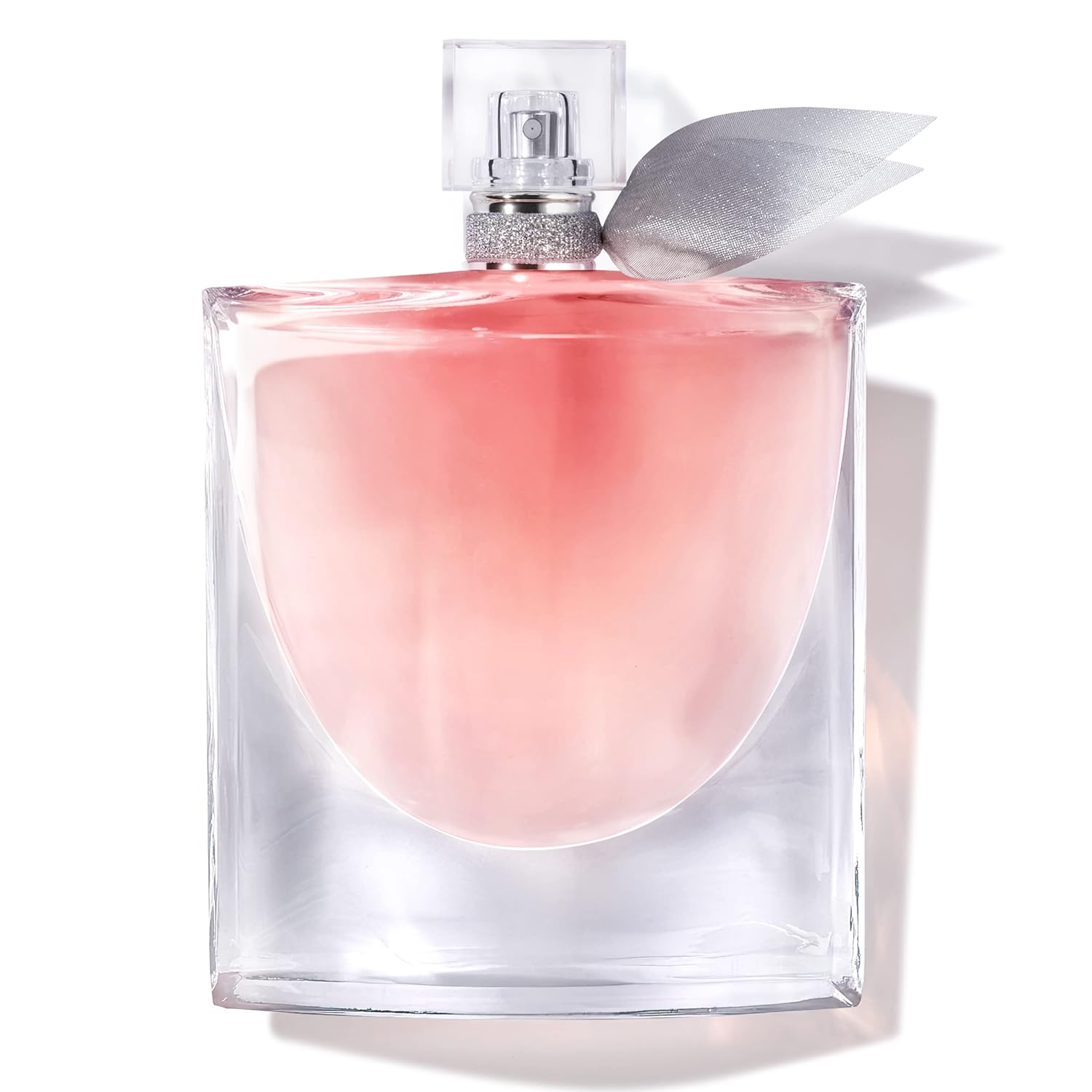 Lancôme La Vie Est Belle Eau de Parfum bottle with floral and earthy notes, featuring iris and patchouli in a sleek design.